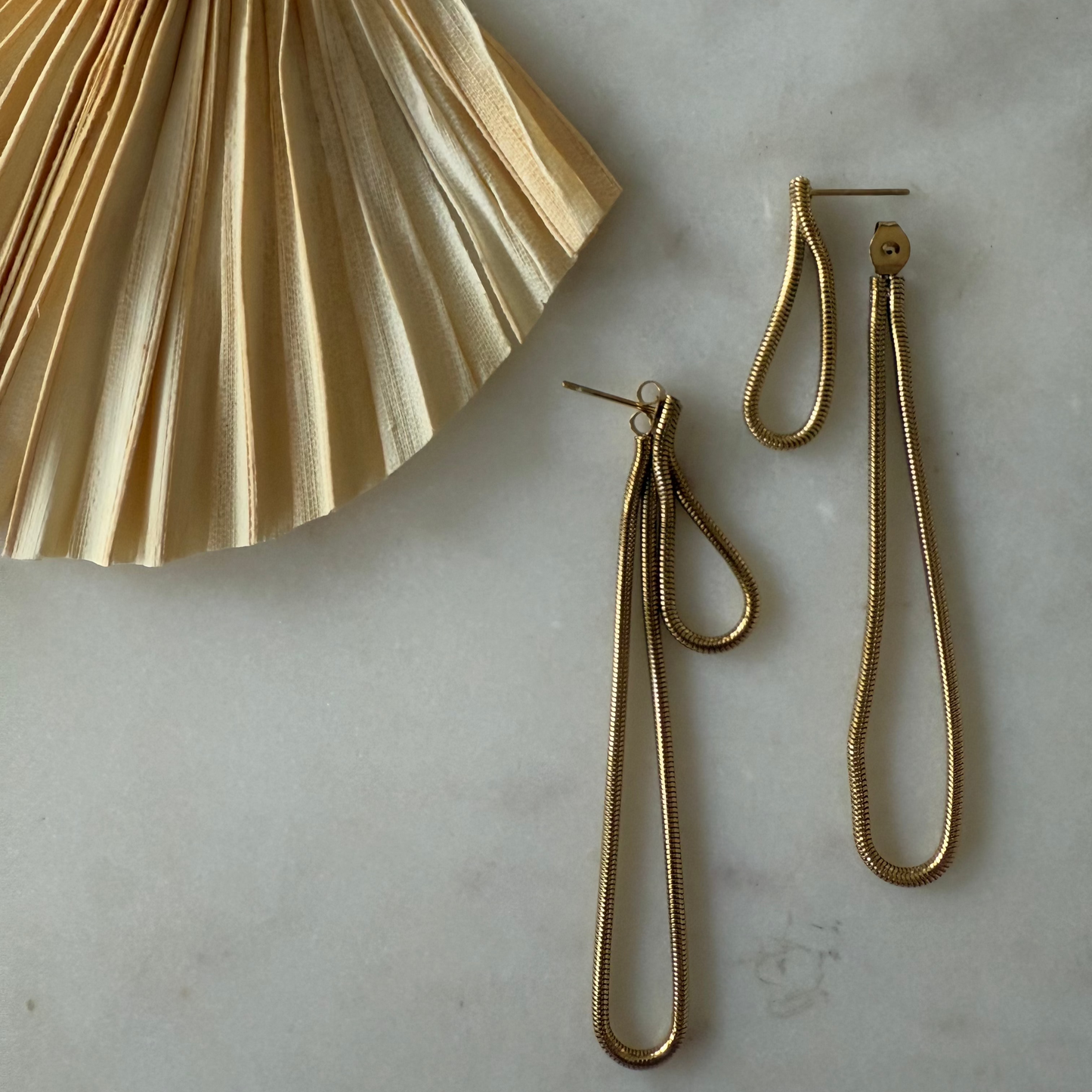 double teardrops - front back