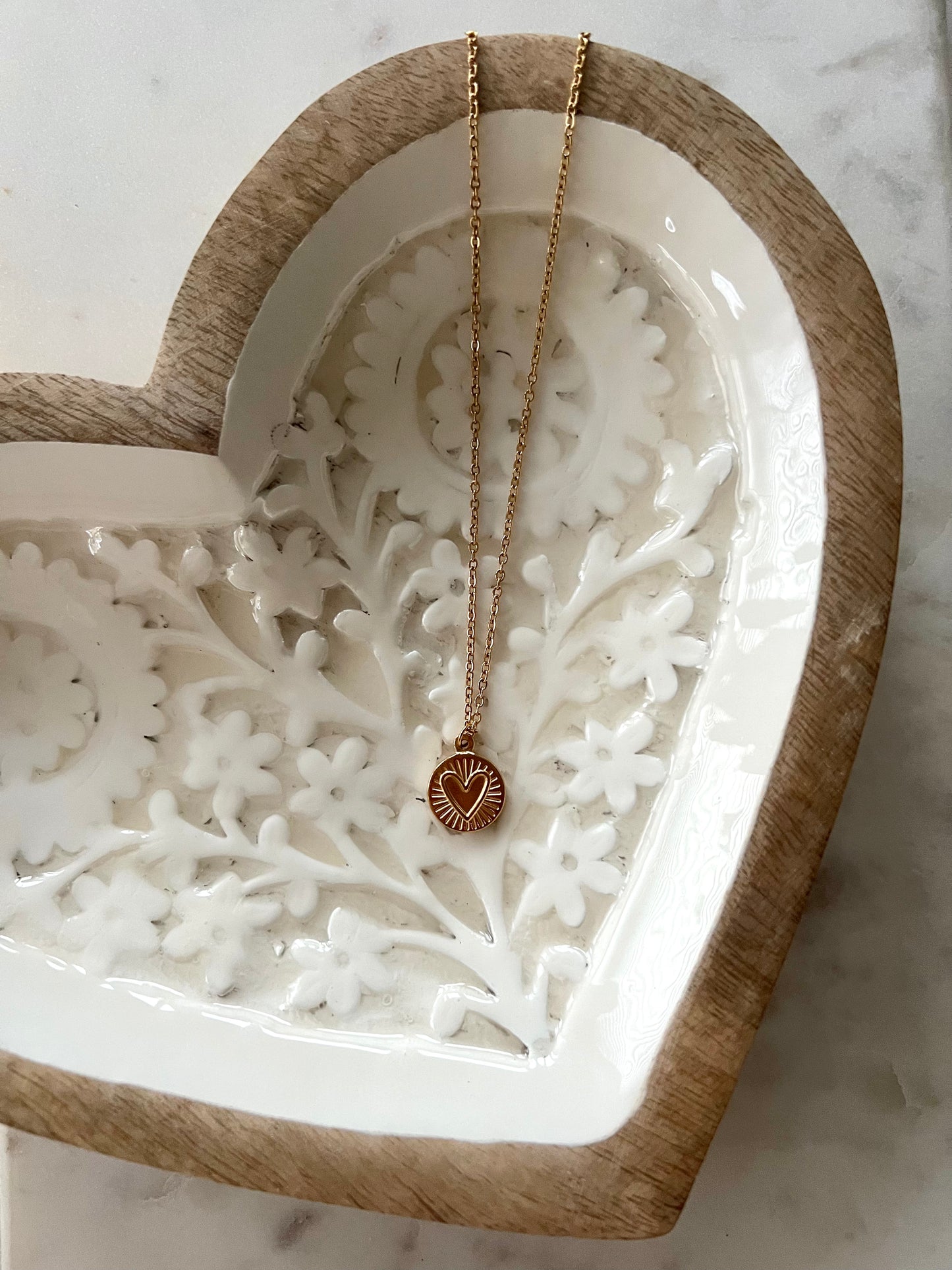 heart pendant necklace